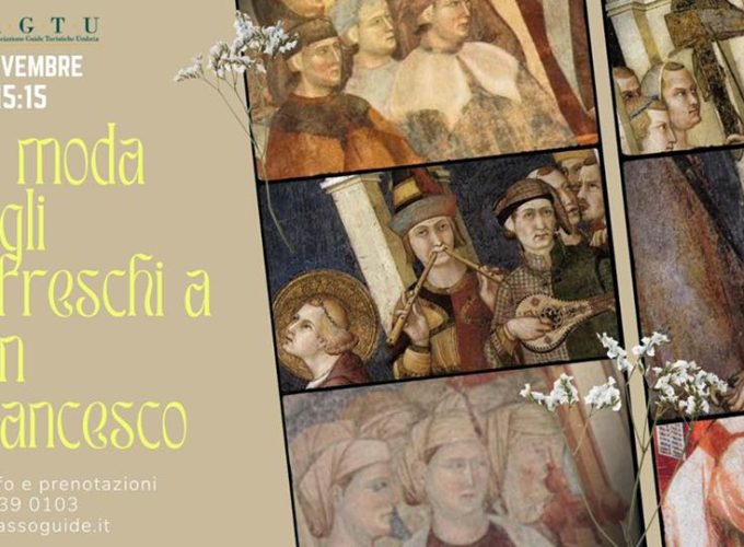 La moda negli affreschi a San Francesco